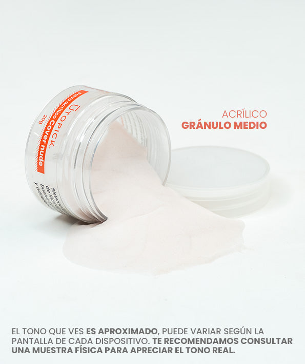 Polvo Acrílico Tono Cover Nude 20g 41g 150g