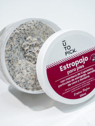 Estropajo Exfoliante para pies aroma frutos rojos  210 2