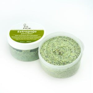 Estropajo Exfoliante para pies aroma kiwi  210ml