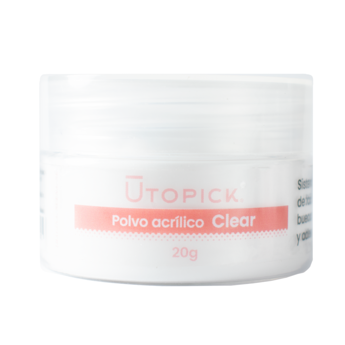 Polvo Acrílico Clear 20g