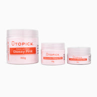 Polvo Acrílico Tono Glassy Pink 20g 41g 150g