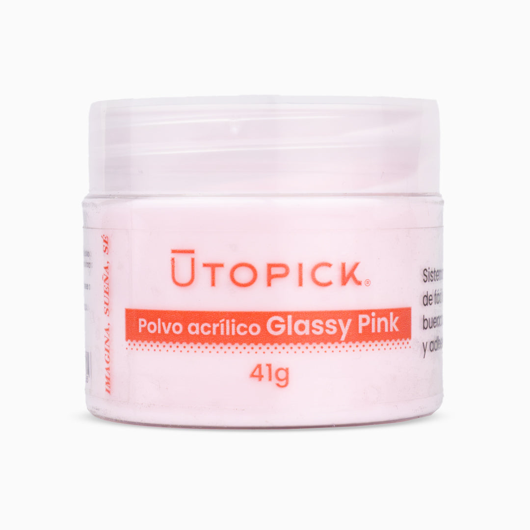 Polvo Acrílico Tono Glassy Pink 41g