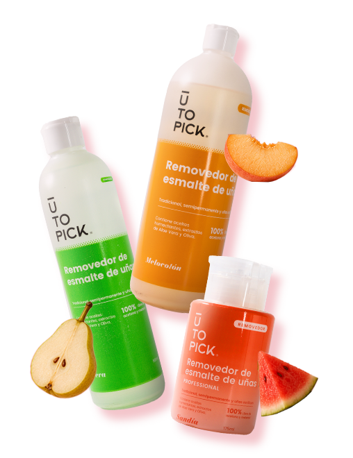 Botella de removedor profesional de uñas Utopick para manicuristas